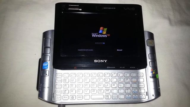 SONY VAIO Ultra Mobile PC Start Up (VGN-UX280P) смотреть онлайн
