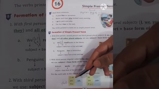 5TH CLASS - 2ND NOV 2020 - ENG (G) - CH - 16 { SIMPLE PRESENT TENSE } смотреть онлайн