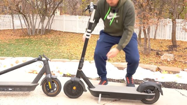 Two VERY GOOD Scooters but which is better? | OKAI Neon Pro vs Segway Max смотреть онлайн