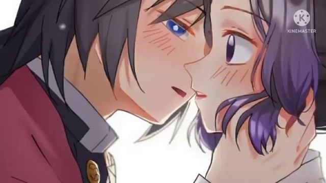 Edit Tomioka & Shinobu #kimetsunoyaiba #kinemaster #giuushino