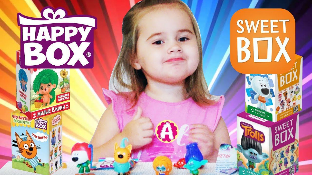 Распаковка Happy Box and Sweet Box смотреть онлайн