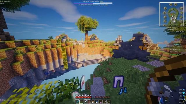 ВАЙМ ВОРЛД - НОВЫЙ ПЛАЩ И ЭПИЧНЫЙ СКАЙ ВАРС! ТИМЕРЫ ПРОТИВ МЕНЯ! VimeWorld SkyWars Minecraft смотреть онлайн