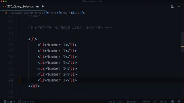 JavaScript for Beginners — Query Selectors смотреть онлайн