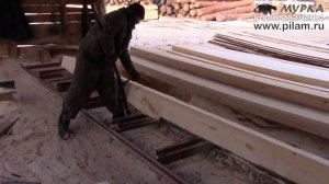 Рамщик работает один на ленточной пилораме