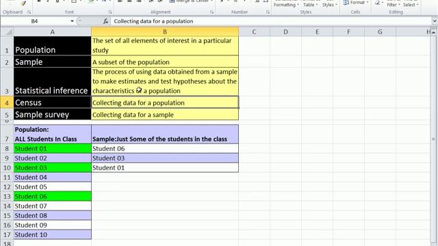 Excel 2010 Statistics 14: Descriptive & Inferential Statistics смотреть онлайн