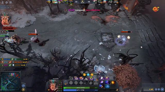 Огр. Саппортим и качаемся через мидас. Дота 2 смотреть онлайн