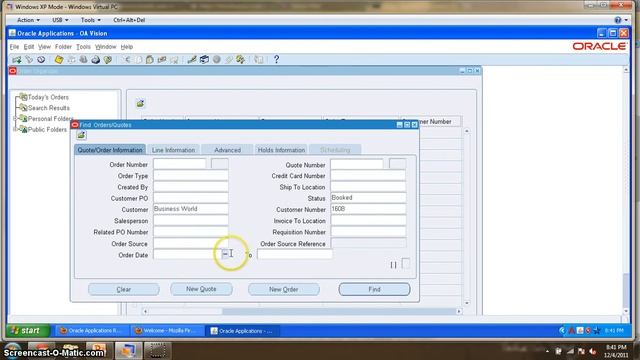 Update an Order in Oracle смотреть онлайн