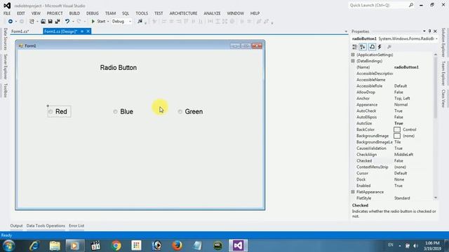 c# radio button | change form background using radio | c# tutorial | avadh tutor смотреть онлайн