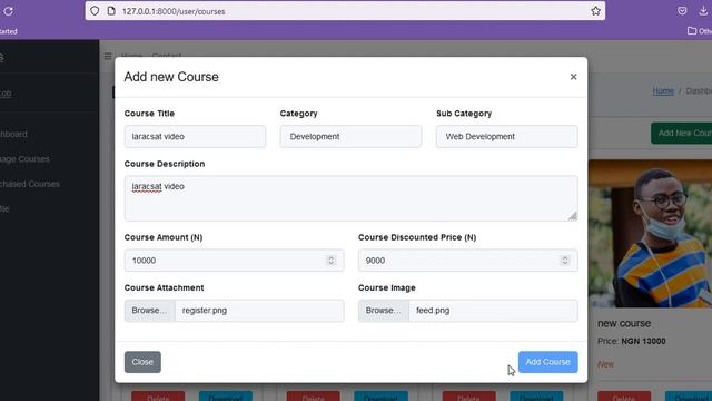 Online course web application with Laravel and Vue Js смотреть онлайн