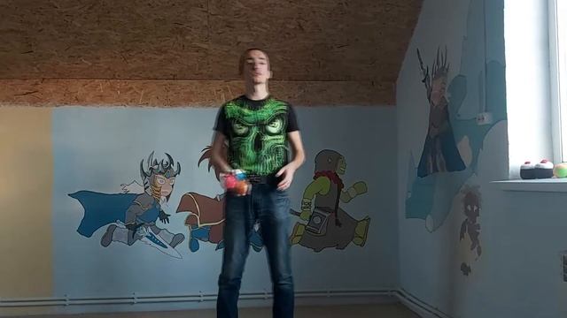 Как научиться жонглировать 3 мячами в технике "колонны" смотреть онлайн