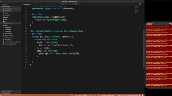 Flutter: Web Sockets Tutorial | Socket.io | WebSockets.org