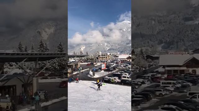 Конец чёрной трассы ! Спуск в самый низ ! Кальтенбах , Австрия ! Январь 2019 . смотреть онлайн