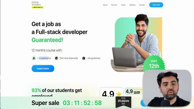 Safest Way to Switch From Non-IT to IT as full stack developer with Job Guarantee - Coding Invaders смотреть онлайн