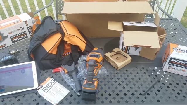 RIDGID MEGAMax Live Unboxing!