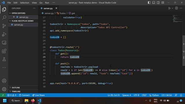 Integrate swagger and model validation to python flask APIs with flask-restx смотреть онлайн