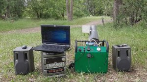 Генератор с двигателем Стирлинга на жидком топливе.