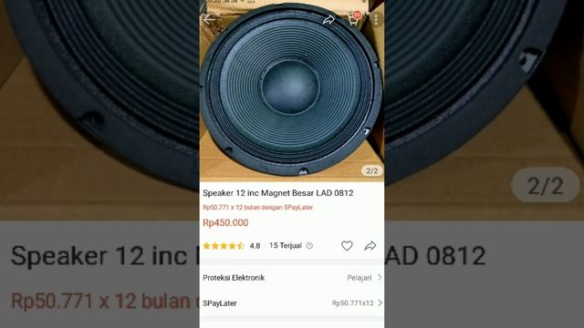 Rekomendasi Speaker Sub 12" Magnet Besar | Cocok buat di mobil, indoor/outdoor 2023 смотреть онлайн