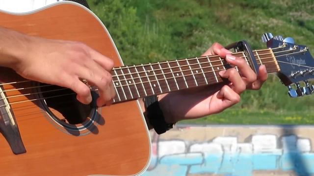Numb - Linkin Park - Fingerstyle Guitar Cover смотреть онлайн