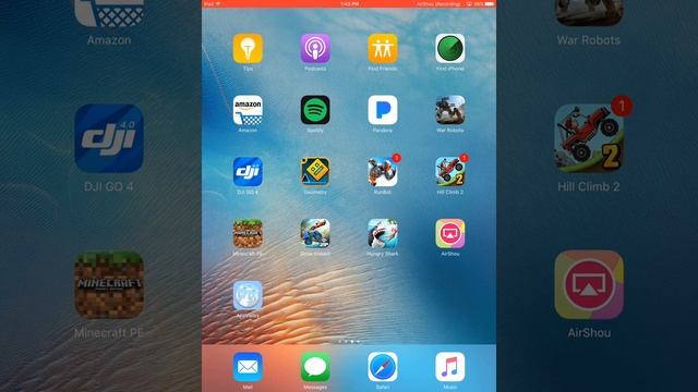 How to screen record No Jailbreak with IOS 10.3.3 ipad iphone AirShou Appvalley смотреть онлайн