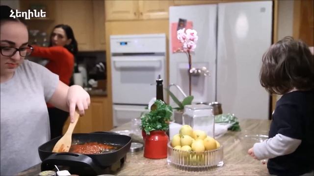 Բլղուրով Աղցան - Bulgur Salad Recipe - Հեղինե - Heghineh Cooking Show in Armenian смотреть онлайн