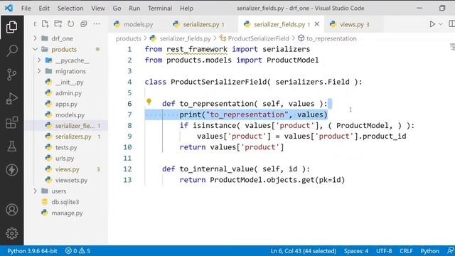 How to Create Custom Serializer Fields in Django REST Framework #django #python #djangorestframewor смотреть онлайн