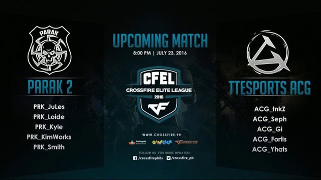 Parak 2 vs TTeSports ACGaming – Crossfire Elite League Mindanao Cup – Round 6 Match 4 смотреть онлайн