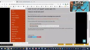 BetaFlight Tutorial How to Add VTX Table Smart Audio from Cyclone FPV