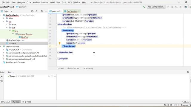 04 - Maven for Test Automation - Maven for Testers | Create Maven Project in IntelliJ смотреть онлайн