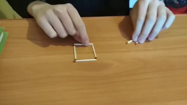 Головоломка, из 6 спичек 4 равнобедренных треугольника смотреть онлайн