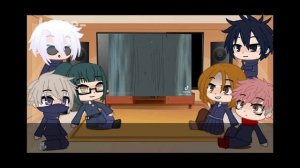 Jujutsu kaisen react to naruto || russ??eng?? || Реакция магической битвы на Наруто || by Irene