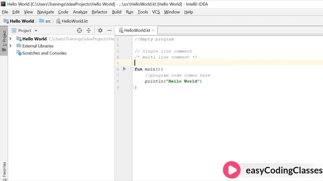Mastering Kotlin: Your First Program in Kotlin || Beginners to Advance full course in Hindi смотреть онлайн