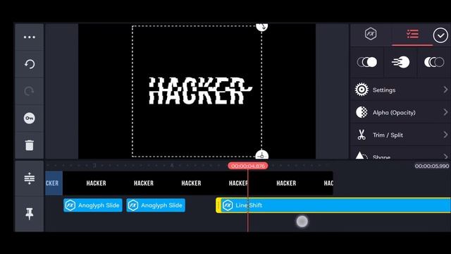 Hacker Glitch Effect By Kinemaster ? смотреть онлайн