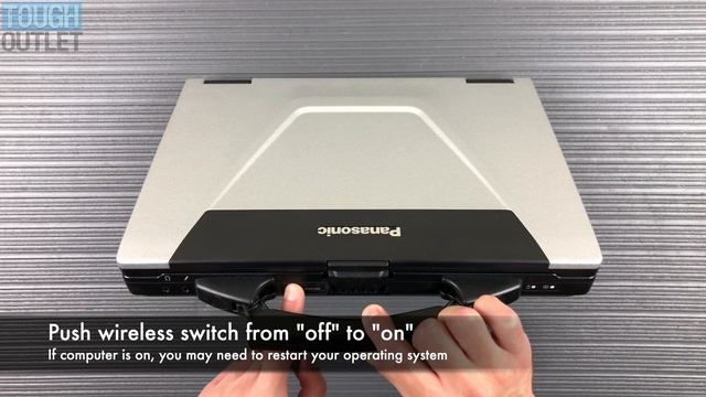 Panasonic Toughbook CF-52: How to turn on wireless switch смотреть онлайн