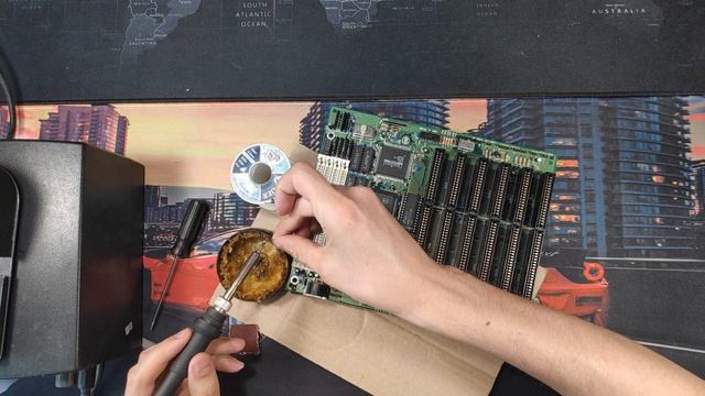 286 часть 1 ремонт ретро материнской платы смотреть онлайн