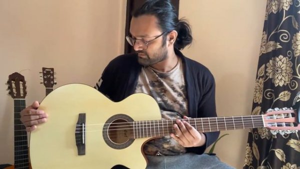 Cort CEC1 OP Electro Acoustic Classical Guitar | Unboxing and Review in Hindi