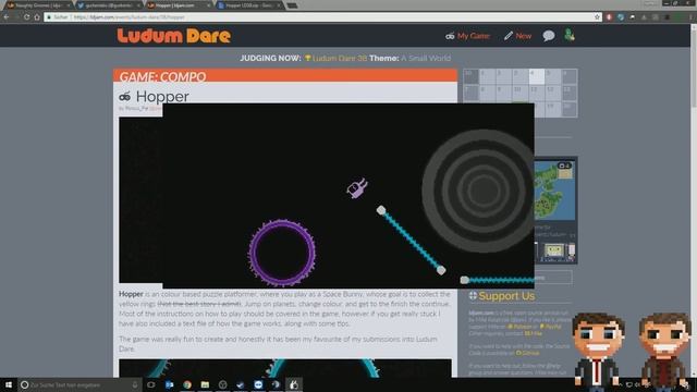 Ludum Dare 38 Walkthrough #1: Hopper смотреть онлайн