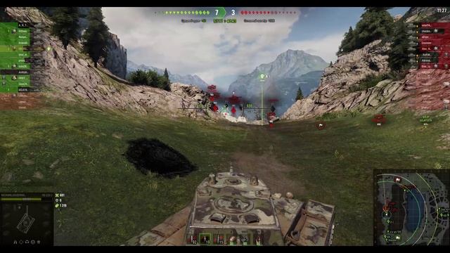 КВ-220-2. Премиальный ТТ (СССР). Карта Ласвилль. №-3 смотреть онлайн