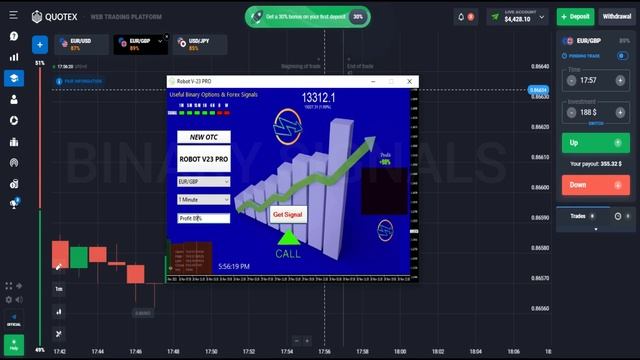 How To Use Excellent Trading Robot Virtual V-23 Pro | Binary Signals смотреть онлайн