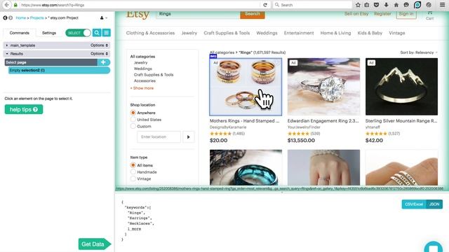 ParseHub Tutorial: Scraping a List of Keywords смотреть онлайн