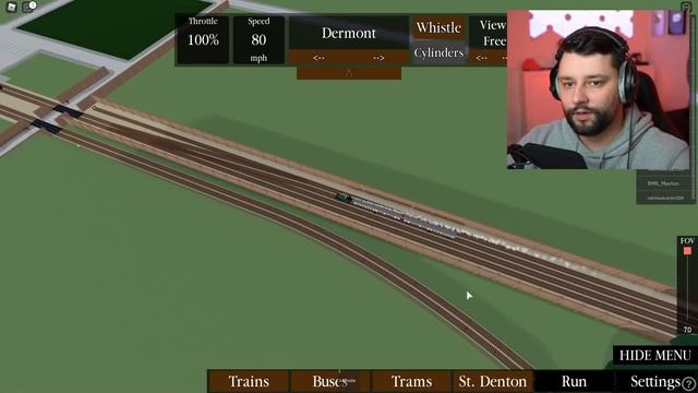 Driving a STEAM POWERED TRAIN in ROBLOX STEAM AGE смотреть онлайн
