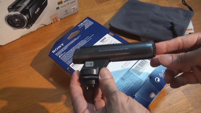 Sony Gun Zoom Microphone ECM-HGZ1 ( Unbox ) смотреть онлайн