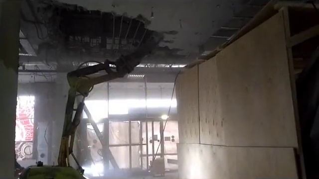 Демонтажный робот примеры работ. смотреть онлайн