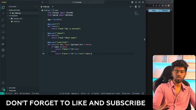 ? FastAPI using Python - Crash Course in Tamil смотреть онлайн