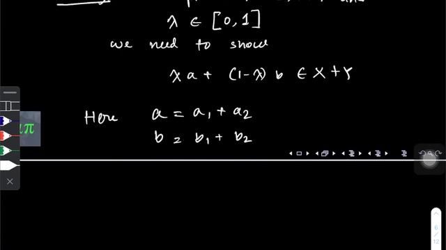 Sum of Convex sets is Convex смотреть онлайн
