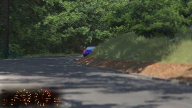 Nissan Skyline R33 GTR V-SPEC S3 N1 - Gunma (Gunsai Touge) - Assetto Corsa | Logitech G920 смотреть онлайн