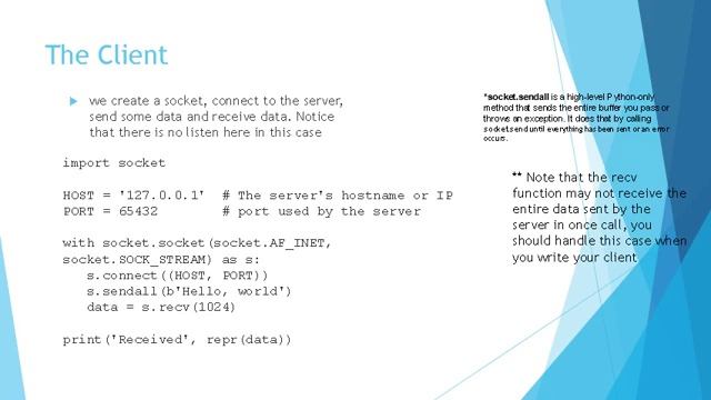 An overview of sockets programming in Python смотреть онлайн