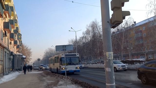 Scania CN113CLB на 60 маршруте в городе Усть Каменогорск F 870 KT смотреть онлайн