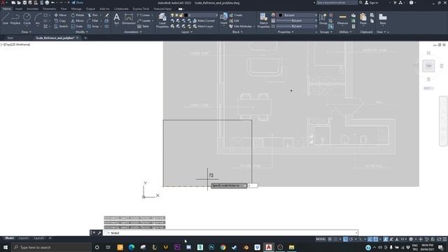 Scale Refrence And Polyline смотреть онлайн