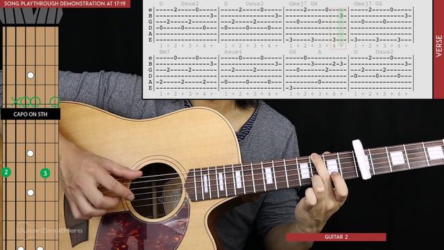Little Things Guitar Tutorial - One Direction Guitar Lesson 🎸|TABS + No Barre Chords + Cover| смотреть онлайн