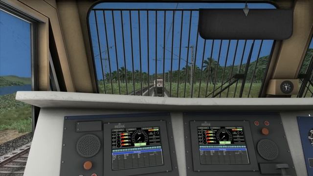 WDP4D RESCUE WAP7 LHB EXPRESS TRAIN | BUMPY RAILROAD | Train Simulator | Railworks 3 | RAILROAD FUN смотреть онлайн